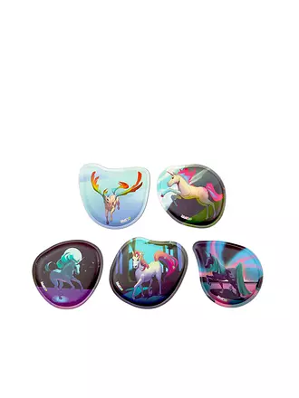 ERGOBAG | Set di Klettie per contorno 5 pz. Amici dei draghi | bunt